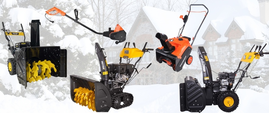 Популярные снегоуборщики в магазине