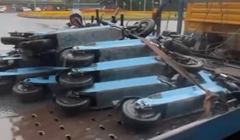 В Усть-Каменогорске с весны 47 самокатов отправились на штрафстоянку